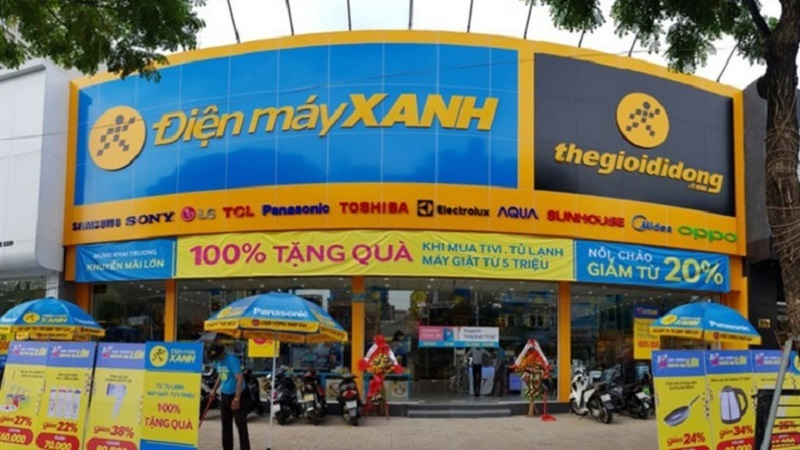 Điện máy xanh và Trung Tâm Bảo Hành